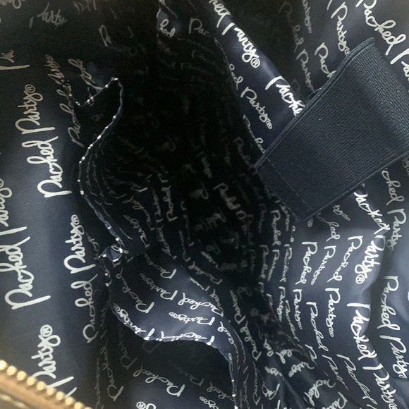 NEW PACKED PARTY oh my stars backpack in gold - Picture 3 of 7